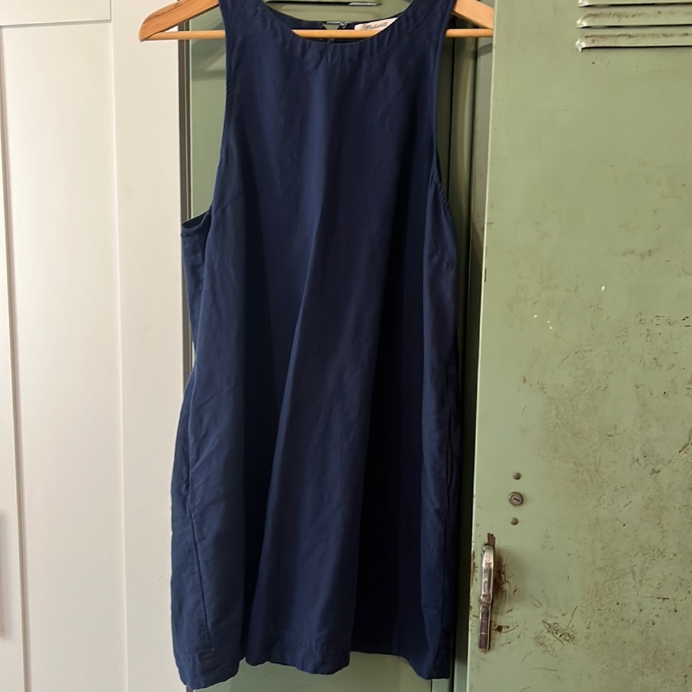 Madewell Women’s Linen Blend Dress Size L